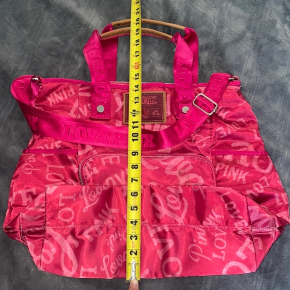 Victoria’s Secret Pink Zip Up Tote Bag - Picture 2 of 7